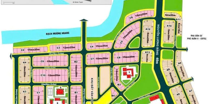 Bán lô biệt thự 231m2 KDC Cotec Phú Xuân Nhà Bè