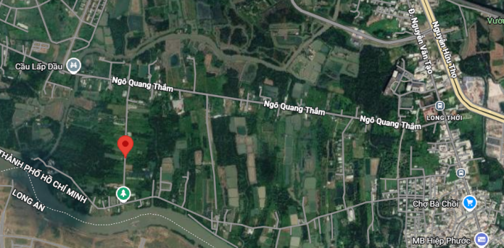 Hơn 3000m2 mặt tiền Xương Cá Ngô Quang Thắm