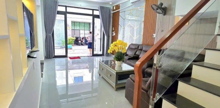 Bán biệt thự khu Petechim 2637 Huỳnh Tấn Phát ngang 8m