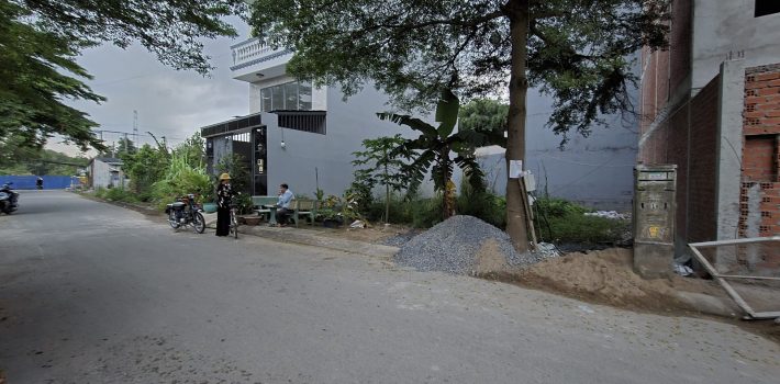 Mặt tiền trục chính KDC Rạch Tôm Lê Văn Lương