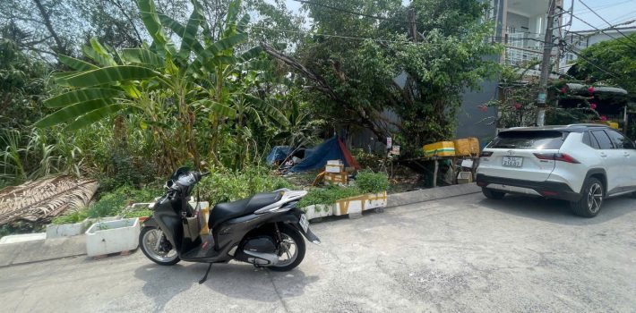 200m2 đất xây CHDV, biệt thự vườn tại 126 Nguyễn Văn Tạo